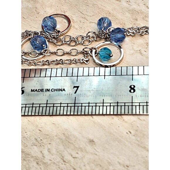 Lia Sophia Layered Glass Beaded Necklace - Picture 7 of 9